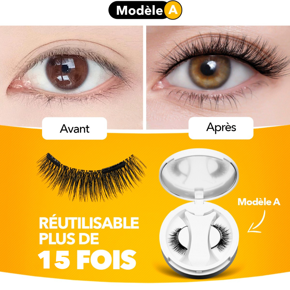 alluma. | Cils Magnétiques Réutilisables Plus de 15 Fois.