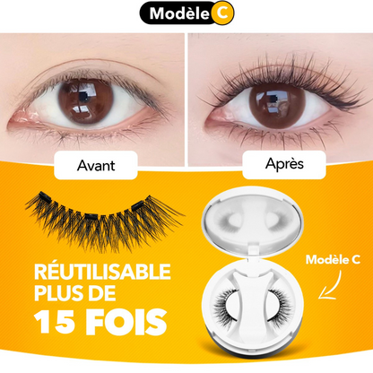 alluma. | Cils Magnétiques Réutilisables Plus de 15 Fois.