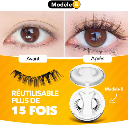 alluma. | Cils Magnétiques Réutilisables Plus de 15 Fois.