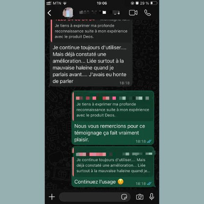 Deos | Complément anti-odeur