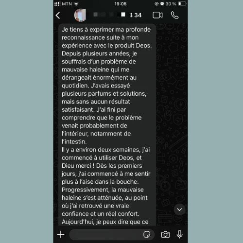 Deos | Complément anti-odeur
